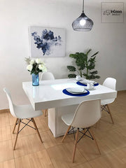 InCassa Muebles Edomex mueblería CDMX Antecomedor Modelo ARGOS con luz 1