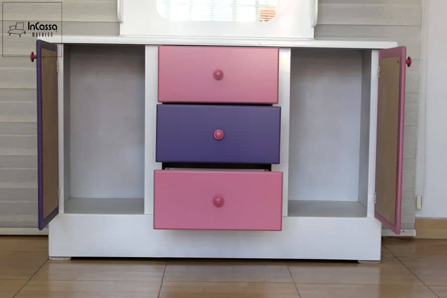 InCassa Muebles Edomex mueblería CDMX Recámara Infantil Modelo ABRIL 8