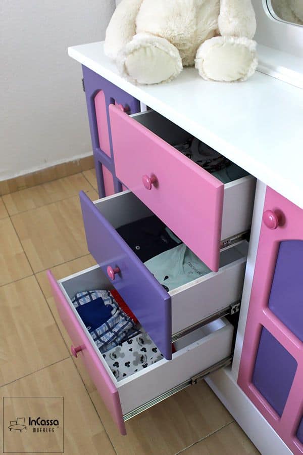 InCassa Muebles Edomex mueblería CDMX Recámara Infantil Modelo ABRIL 4