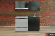 InCassa Muebles Edomex mueblería CDMX Cocina Integral ACRA 1.50m diseñada para ESTUFA 1