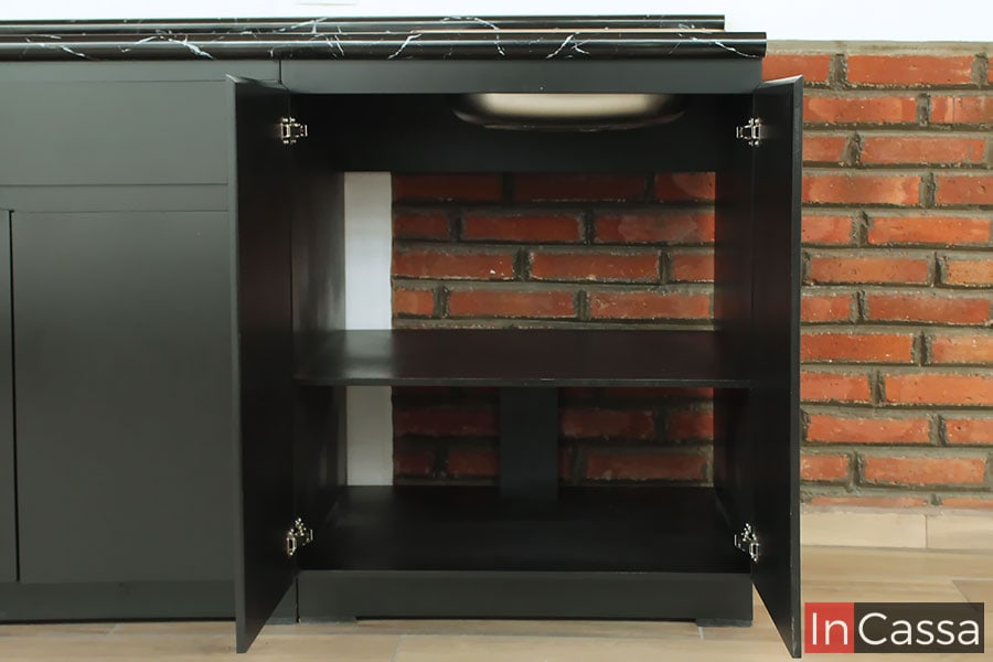 InCassa Muebles Edomex mueblería CDMX Cocina Integral ACRA 1.50m diseñada para PARRILLA 8