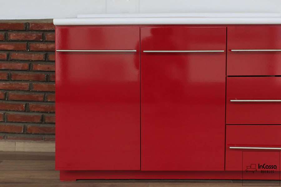 InCassa Muebles Cocina integral ACULCO 2.10m diseñada para ESTUFA 12