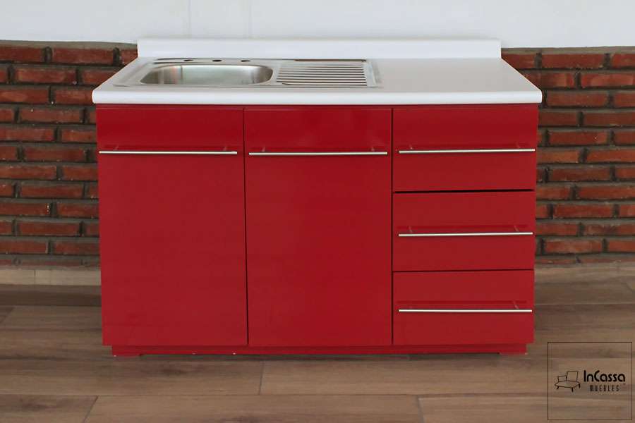 InCassa Muebles Cocina integral ACULCO 2.10m diseñada para ESTUFA 4