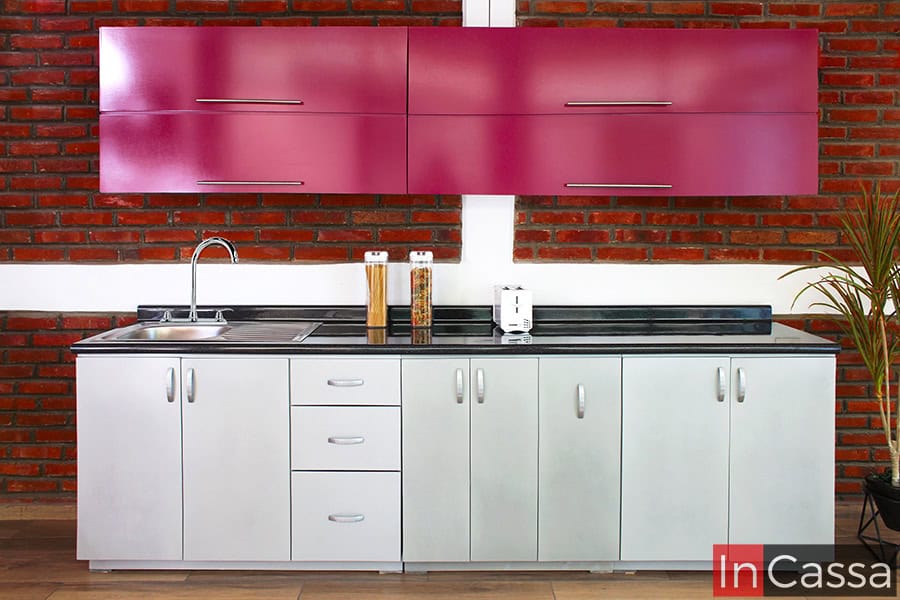 Cocina integral ÁLAMOS 2.80m diseñada para PARRILLA