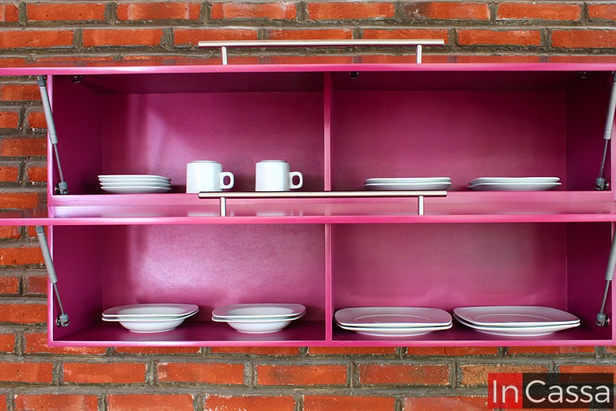 Cocina integral ÁLAMOS 2.80m diseñada para PARRILLA