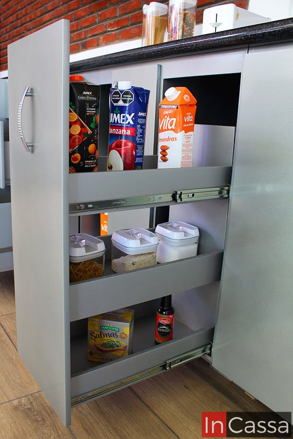 Cocina integral ÁLAMOS 2.80m diseñada para PARRILLA