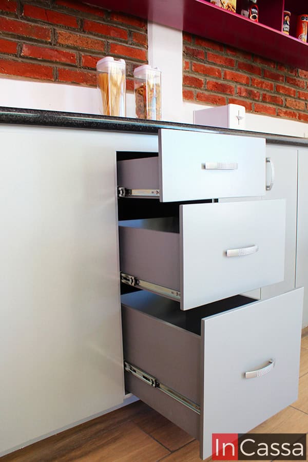 Cocina integral ÁLAMOS 2.80m diseñada para PARRILLA