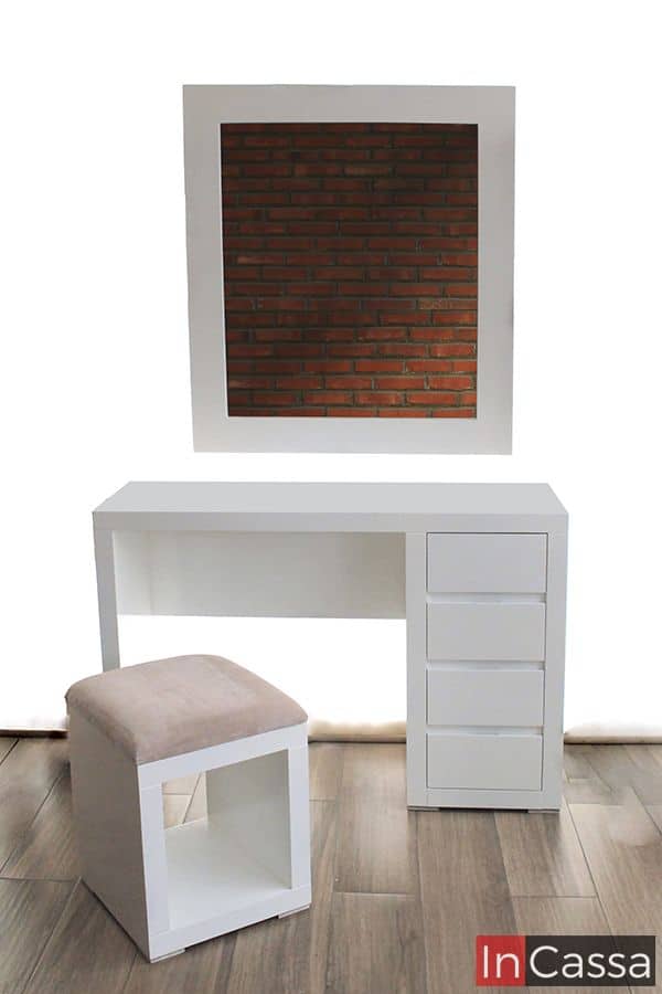 InCassa Muebles Edomex mueblería CDMX Tocador Modelo ALASKA 7