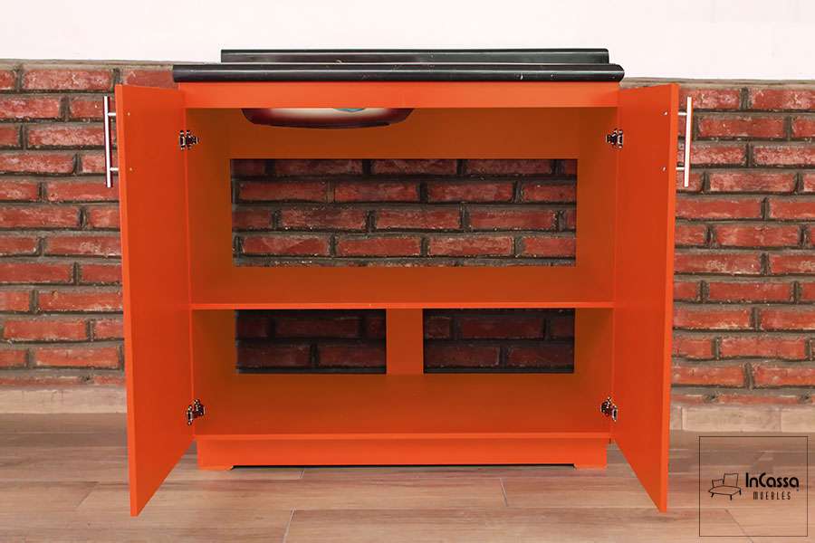 InCassa Muebles Edomex mueblería CDMX Cocina integral ALEJANDRIA 2.90m diseñada para ESTUFA 7
