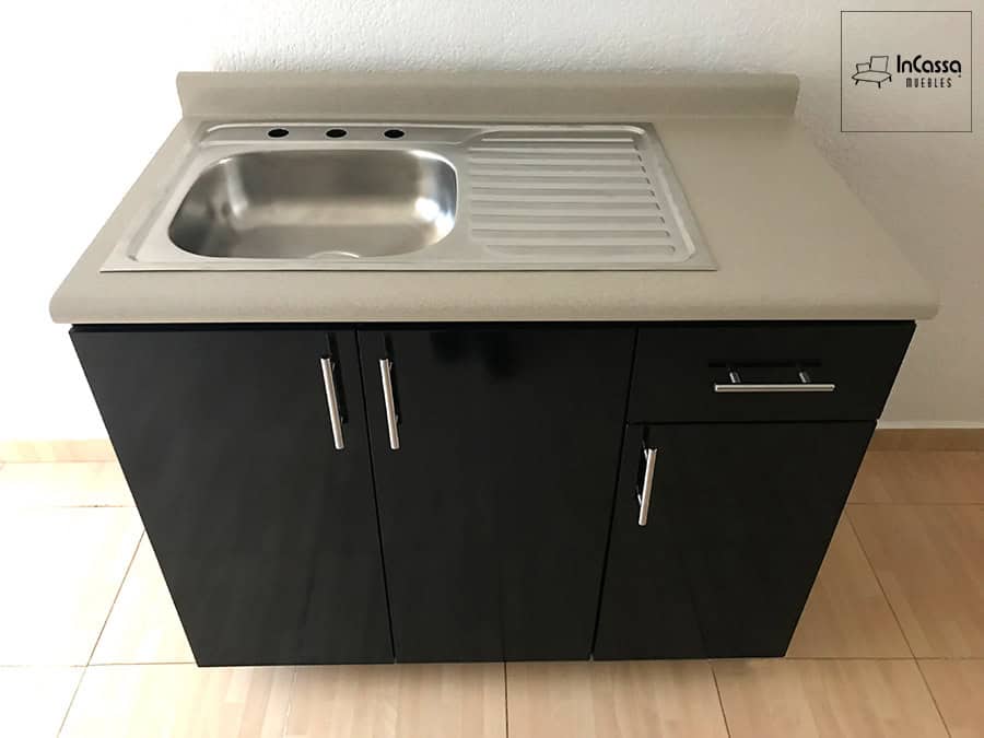 InCassa Muebles Edomex mueblería CDMX Cocina integral AMARANTE 1.90m diseñada para ESTUFA 7