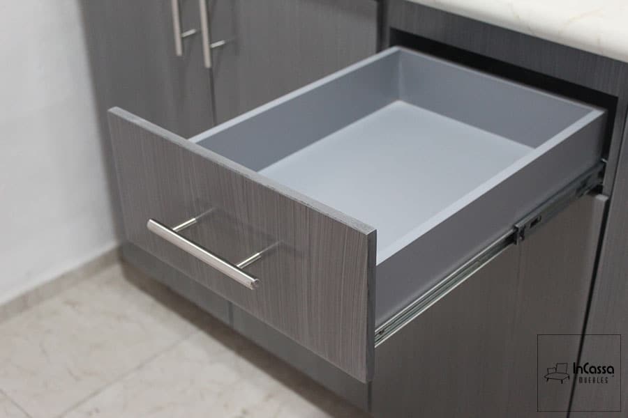 InCassa Muebles Edomex mueblería CDMX Cocina integral AMARANTE 1.90m diseñada para PARRILLA 8