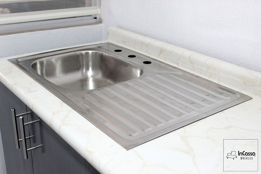 InCassa Muebles Edomex mueblería CDMX Cocina integral AMARANTE 1.90m diseñada para PARRILLA 3