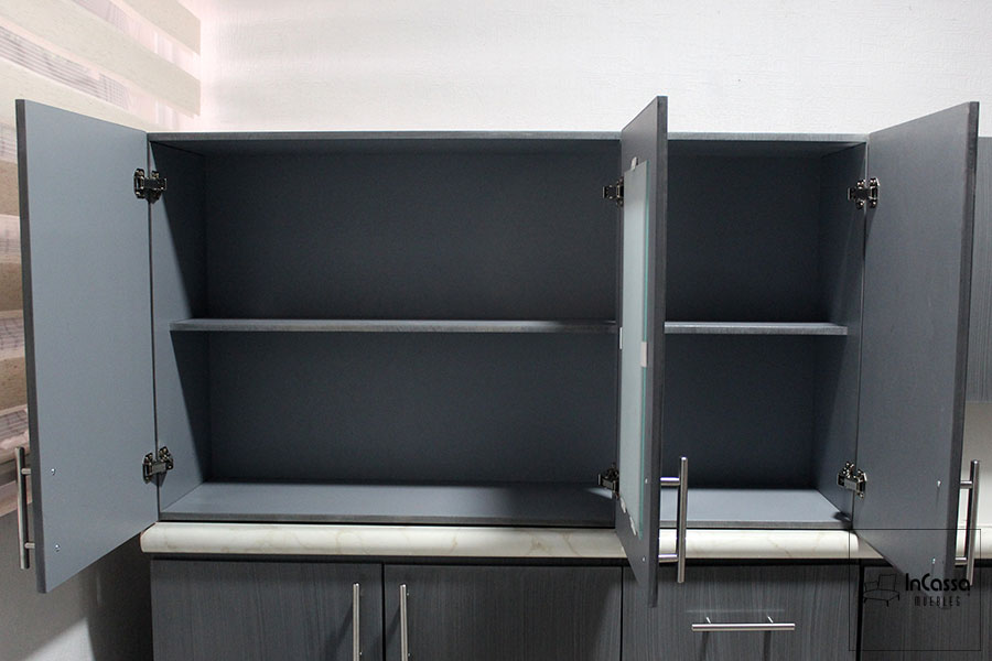 InCassa Muebles Edomex mueblería CDMX Cocina integral AMARANTE 1.90m diseñada para PARRILLA 4