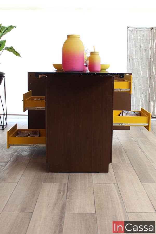 InCassa Muebles Edomex mueblería CDMX Isla Minimalista para Cocina Modelo AMEALCO 13