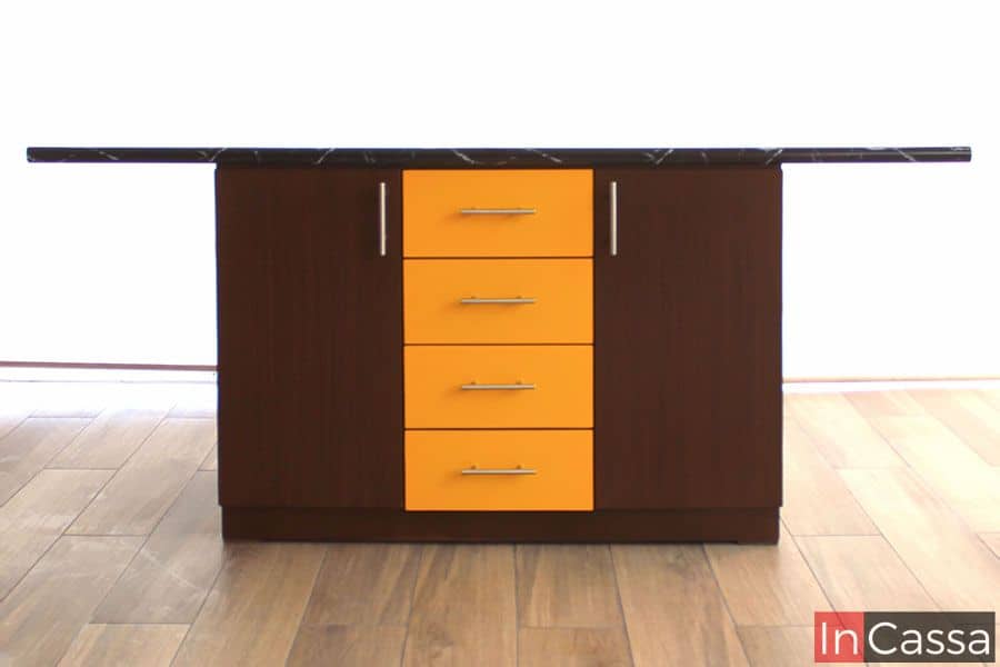 InCassa Muebles Edomex mueblería CDMX Isla Minimalista para Cocina Modelo AMEALCO 14