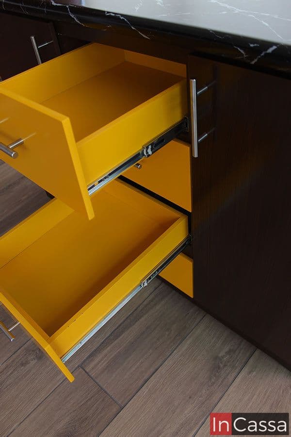 InCassa Muebles Edomex mueblería CDMX Isla Minimalista para Cocina Modelo AMEALCO 21