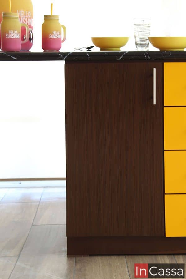 InCassa Muebles Edomex mueblería CDMX Isla Minimalista para Cocina Modelo AMEALCO 4