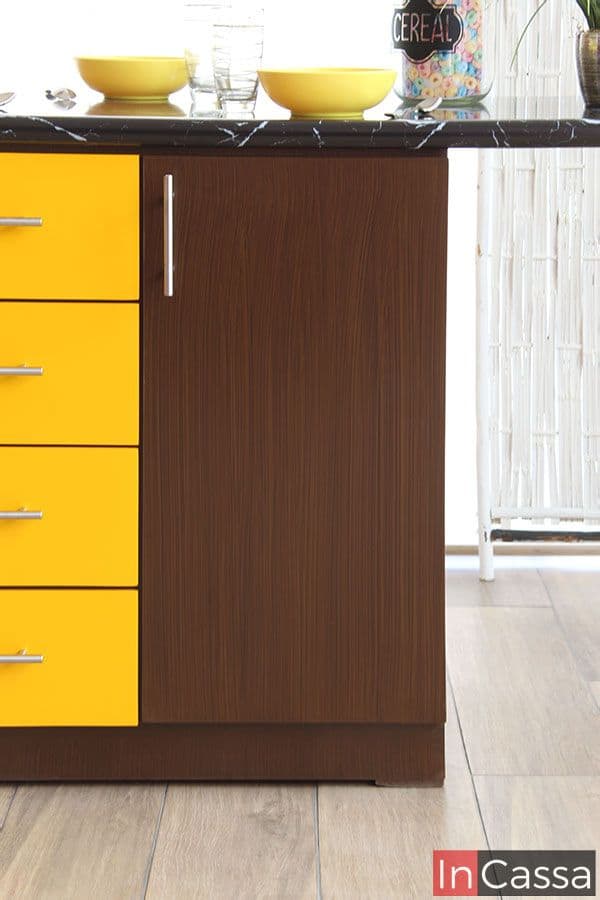 InCassa Muebles Edomex mueblería CDMX Isla Minimalista para Cocina Modelo AMEALCO 8