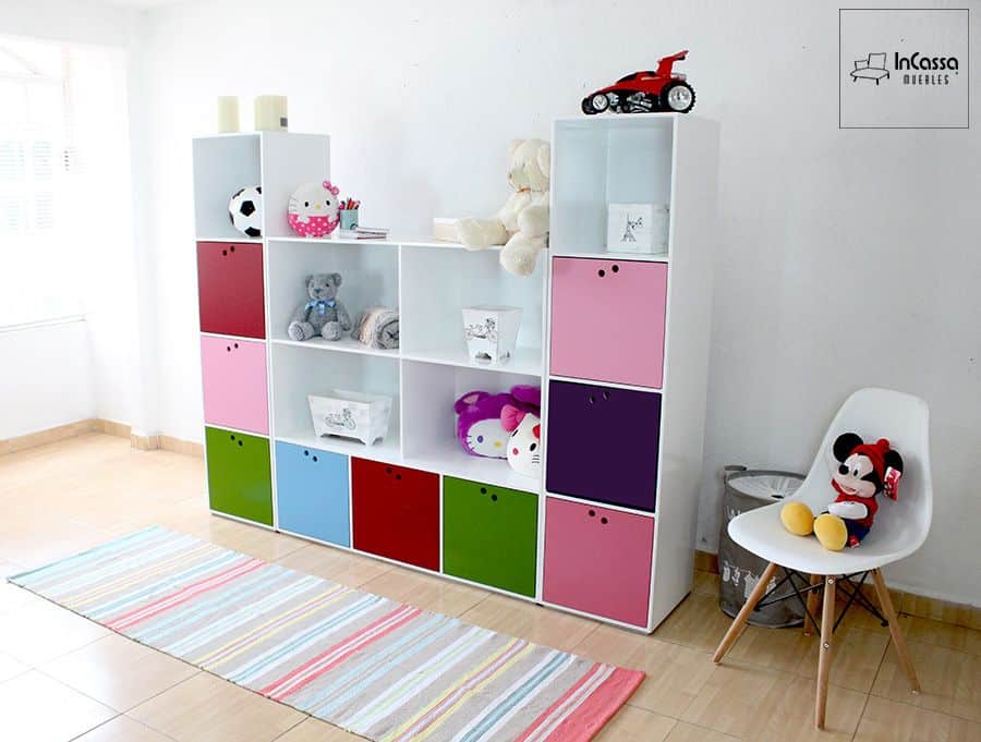 InCassa Muebles Edomex mueblería CDMX Organizador Infantil Modelo ANDY 2