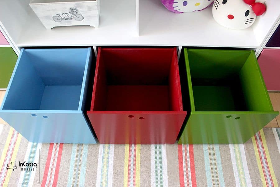 InCassa Muebles Edomex mueblería CDMX Organizador Infantil Modelo ANDY 4