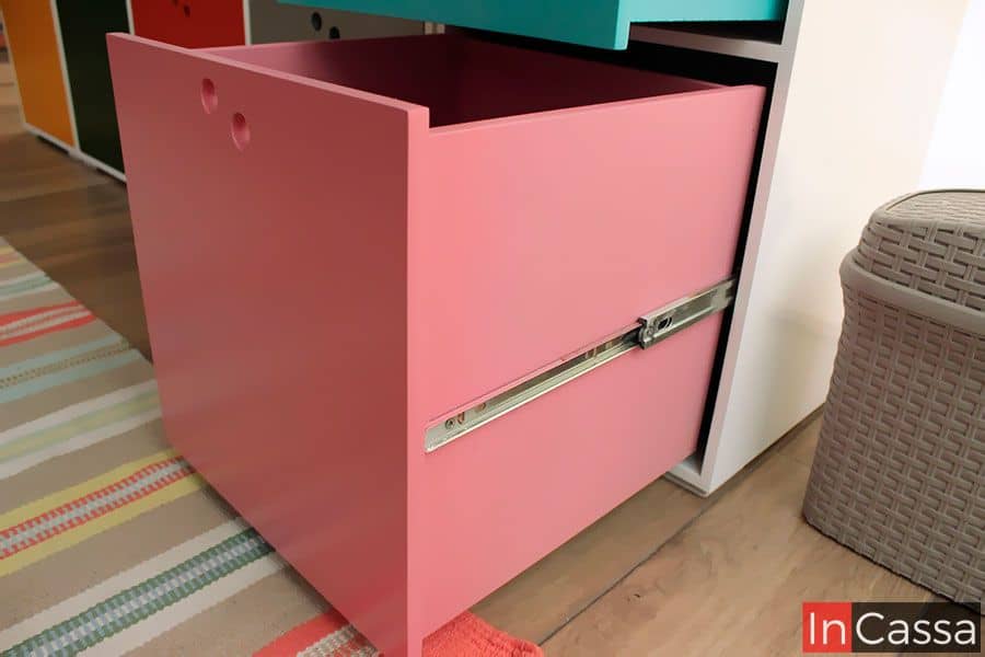 InCassa Muebles Edomex mueblería CDMX Organizador Infantil Modelo ANDY 8