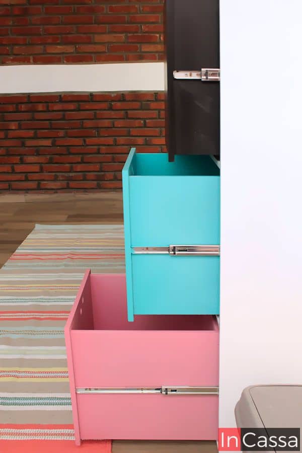 InCassa Muebles Edomex mueblería CDMX Organizador Infantil Modelo ANDY 7