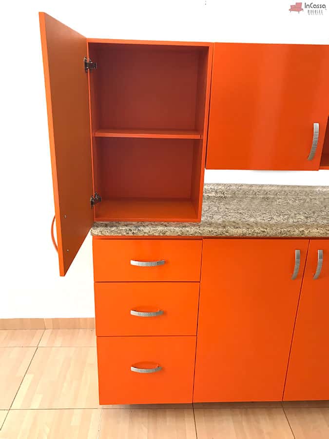 InCassa Muebles Edomex mueblería CDMX Cocina integral ANGOLA 2.10m diseñada para PARRILLA 3