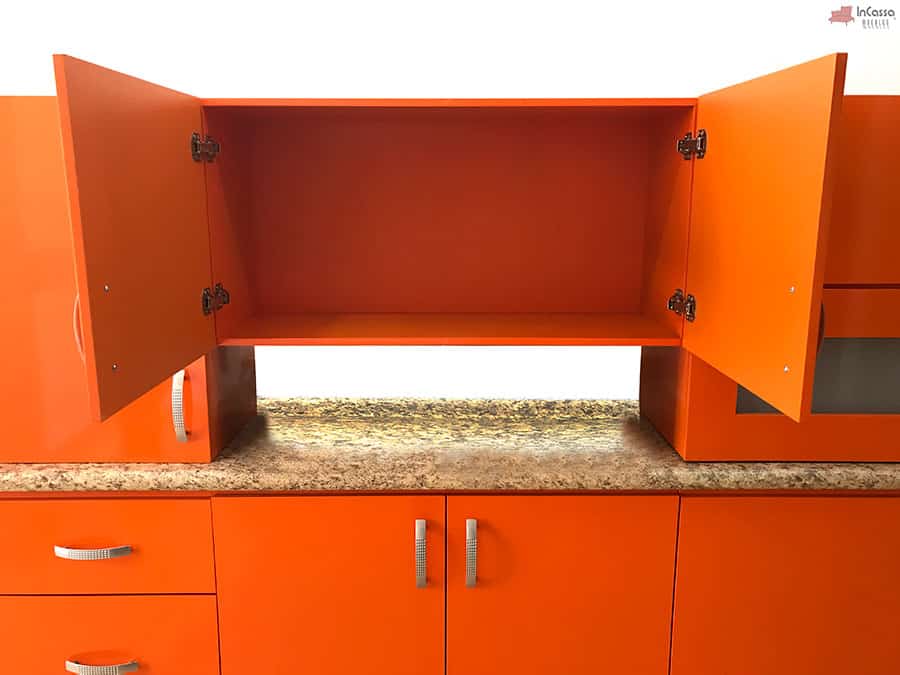 InCassa Muebles Edomex mueblería CDMX Cocina integral ANGOLA 2.10m diseñada para PARRILLA 4