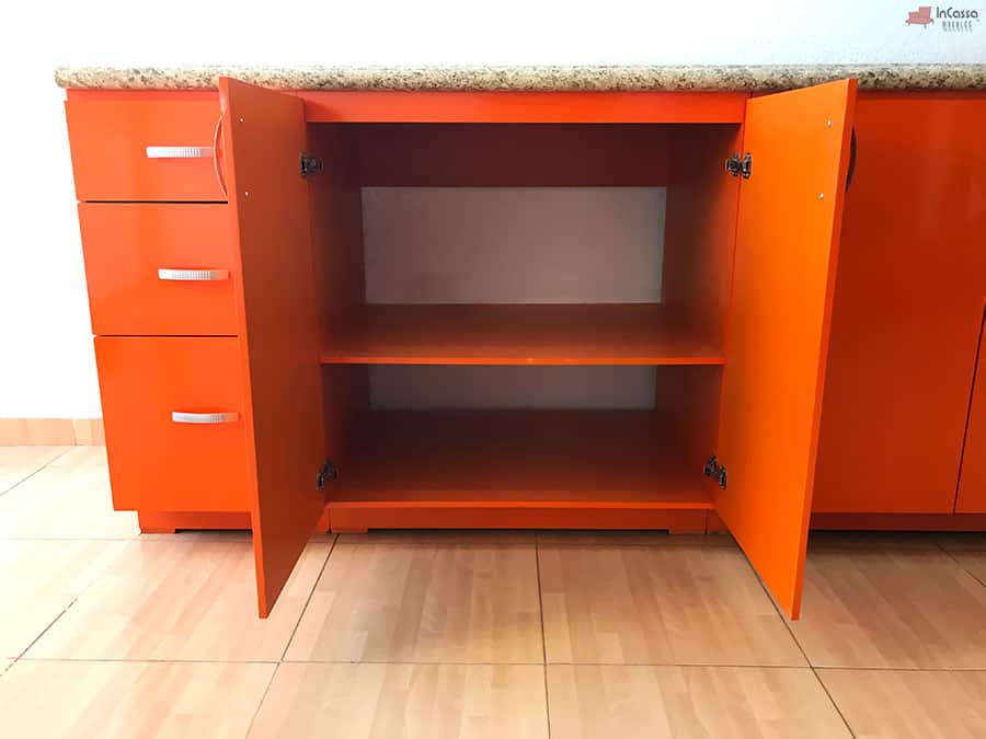 InCassa Muebles Edomex mueblería CDMX Cocina integral ANGOLA 2.10m diseñada para PARRILLA 7