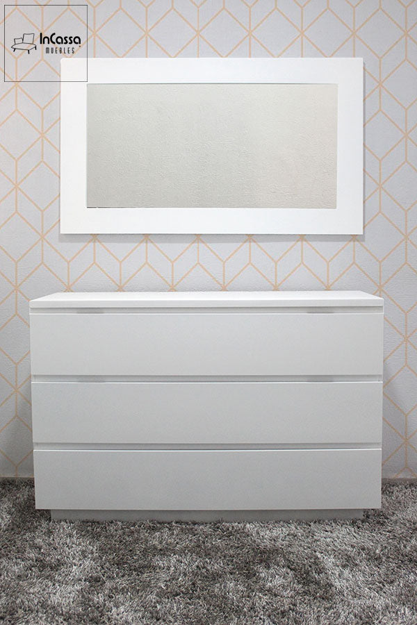 InCassa Muebles Edomex mueblería CDMX Tocador Modelo ÁNTARTIDA 6