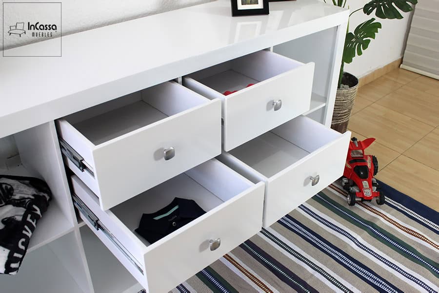 InCassa Muebles Edomex mueblería CDMX Organizador Infantil Modelo APOLO 7