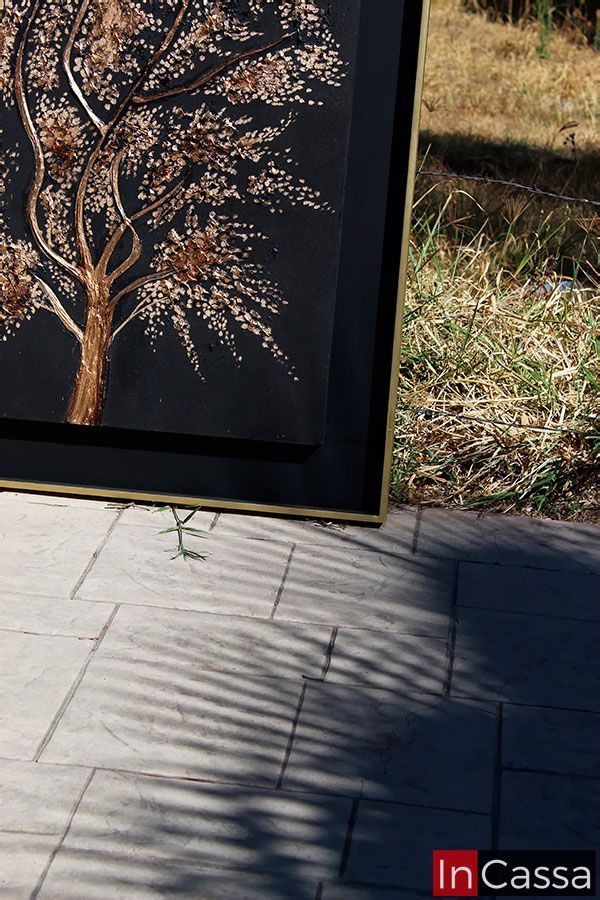 InCassa Muebles Edomex mueblería CDMX Cuadro decorativo Árbol Gold 6