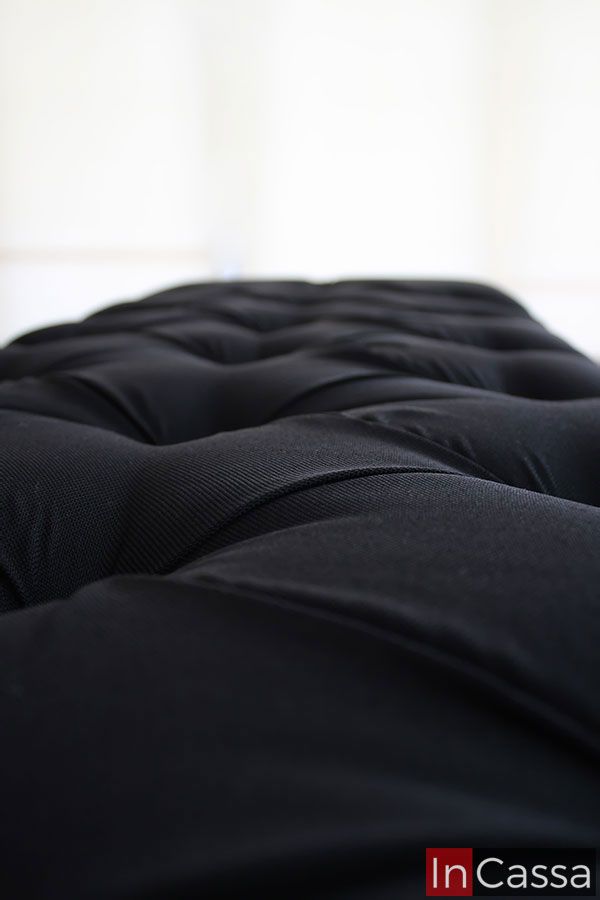 InCassa Muebles Edomex mueblería CDMX Banca pie de cama tapizada capitonada ARGEL 5