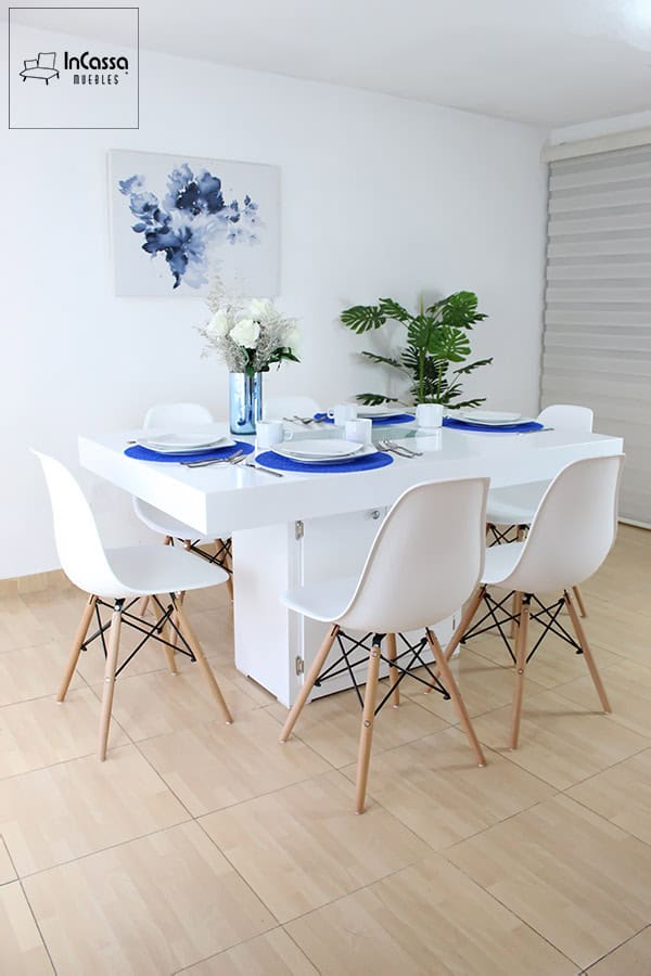 InCassa Muebles Edomex mueblería CDMX Antecomedor Modelo ARGOS con luz 4