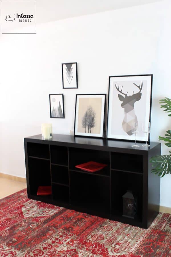 InCassa Muebles Edomex mueblería CDMX Bufetero Minimalista Modelo ARIZONA 3