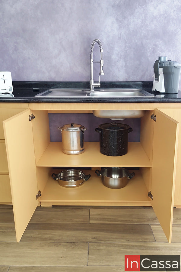 Cocina integral ASPEN 2.60m diseñada para ESTUFA