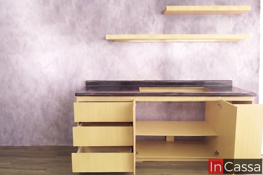 Cocina integral ASPEN 2.60m diseñada para ESTUFA