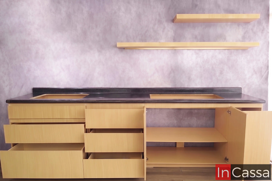 Cocina integral ASPEN 2.60m diseñada para PARRILLA
