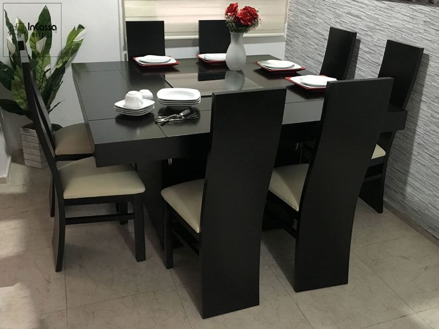 InCassa Muebles Edomex mueblería CDMX Antecomedor Modelo AUSTRALIA 6