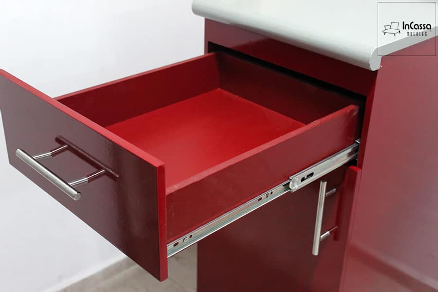 InCassa Muebles Edomex mueblería CDMX Cocina integral AVIÑON 2.20m diseñada para ESTUFA 8