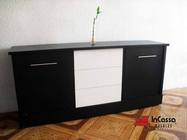 InCassa Muebles Edomex mueblería CDMX Bufetero Minimalista Modelo CADIZ 1