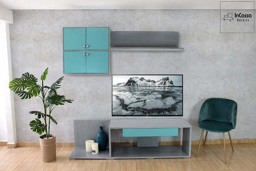 InCassa Muebles Edomex mueblería CDMX Centro de Entretenimiento Modelo BARBERENA 1