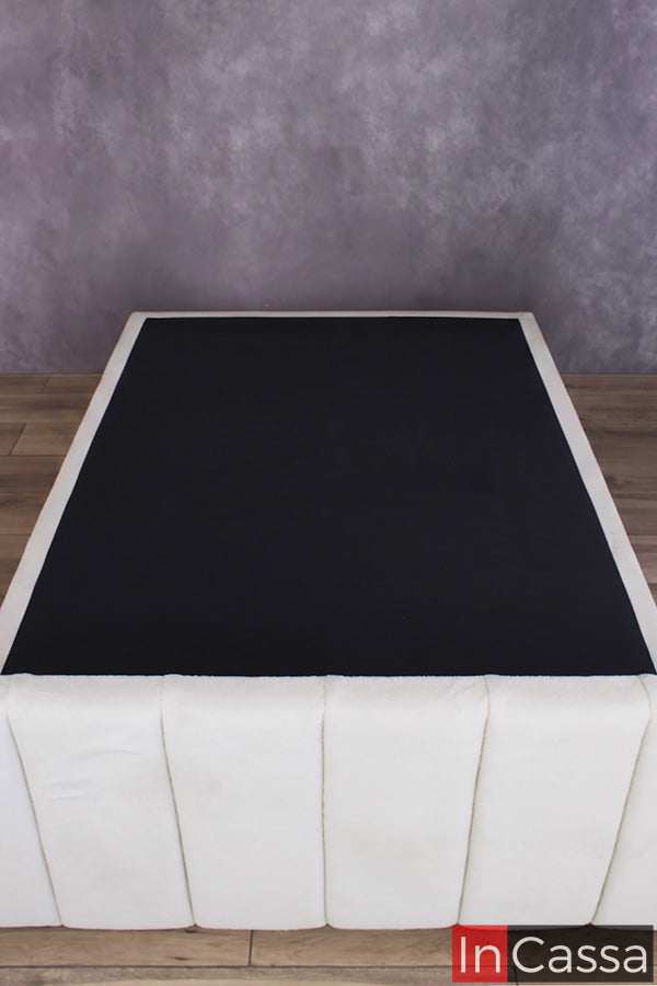 Base de Cama Tapizada Estilo Nube Modelo LOIRA