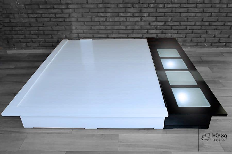 InCassa Muebles Edomex mueblería CDMX Base de Cama Modelo QUEVEDO 2