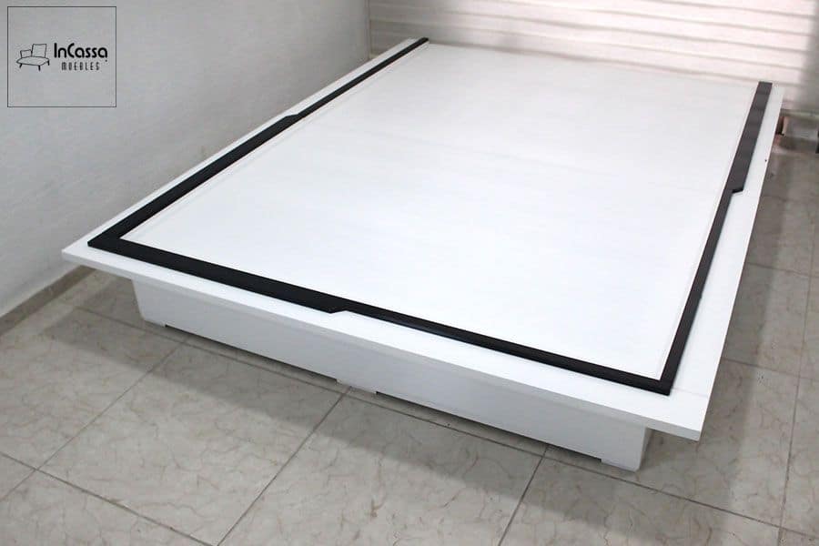 InCassa Muebles Edomex mueblería CDMX Base de Cama Modelo NEW YORK 1