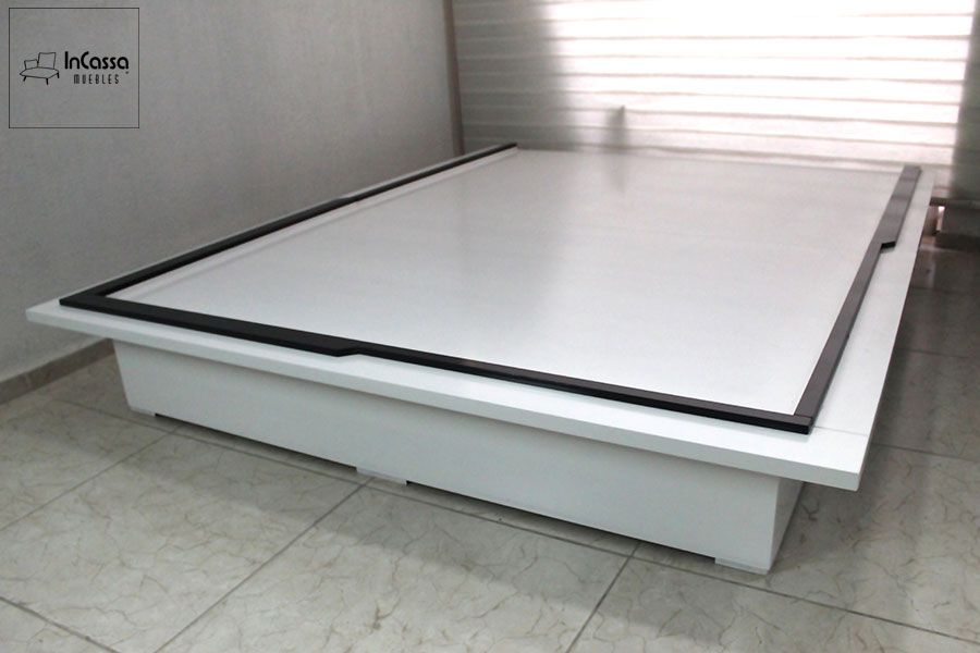 InCassa Muebles Edomex mueblería CDMX Base de Cama Modelo NEW YORK 2