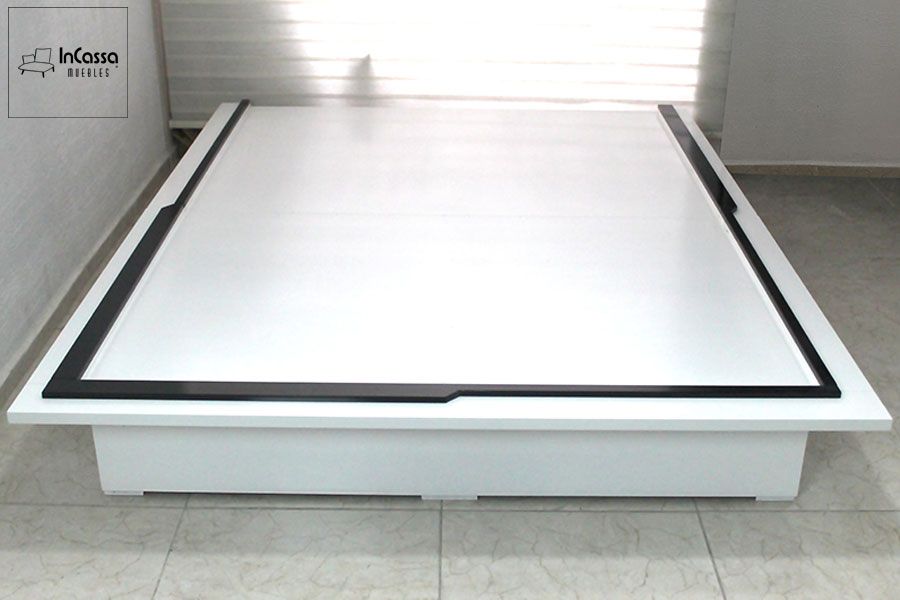 InCassa Muebles Edomex mueblería CDMX Base de Cama Modelo NEW YORK 3