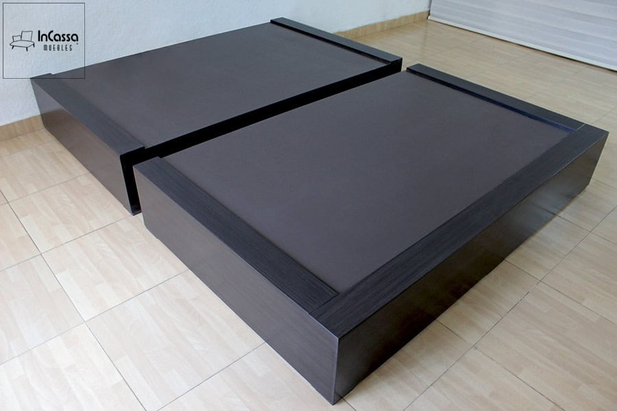 InCassa Muebles Edomex mueblería CDMX Base de Cama Modelo RECIFE 6