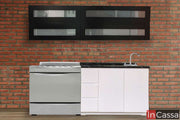 InCassa Muebles Edomex mueblería CDMX Cocina Integral BEIRUT 2.10m diseñada para ESTUFA 1