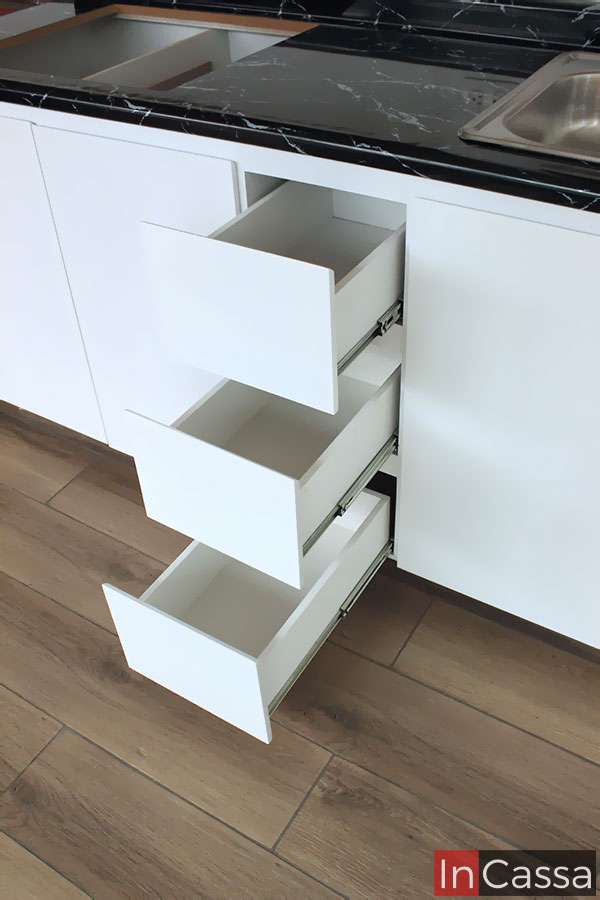 InCassa Muebles Edomex mueblería CDMX Cocina Integral BEIRUT 2.10m diseñada para PARRILLA 7